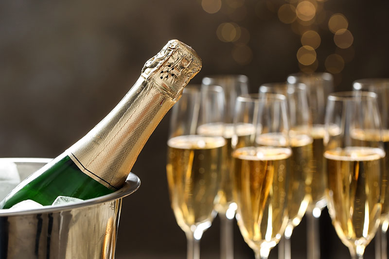 Champagne blanc de blanc Epernay